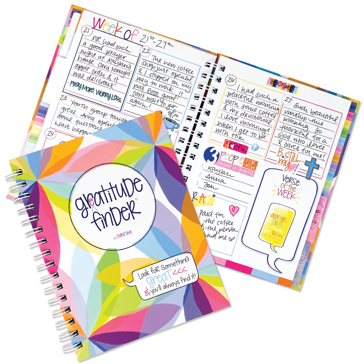 Gratitude Finder® Journals by Christina