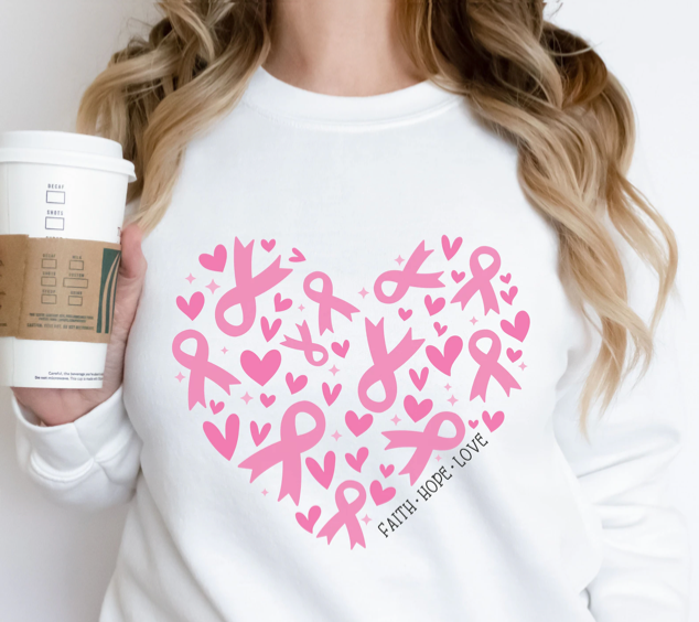 FAITH * HOPE* LOVE BC SWEATSHIRT