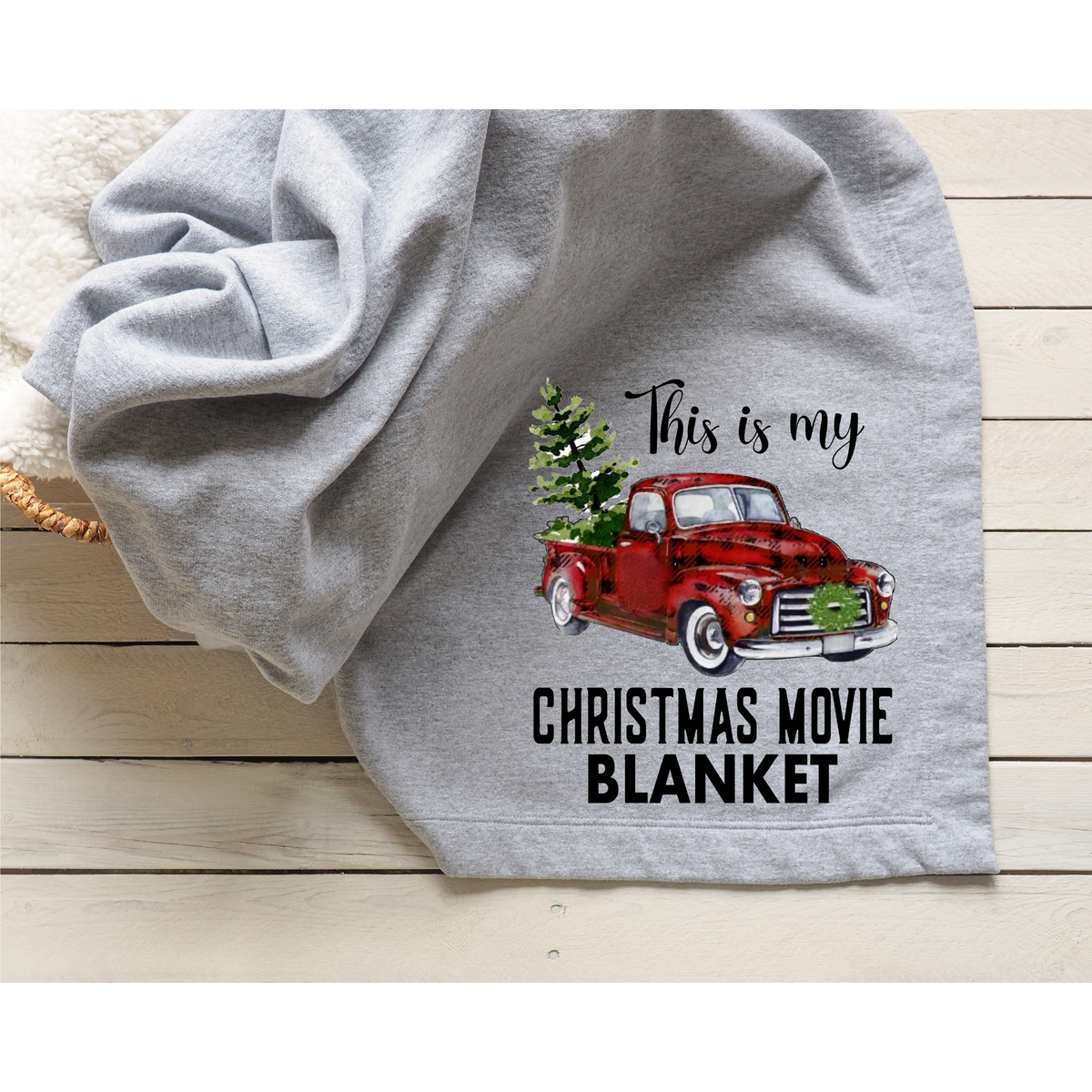 Christmas movies watching BLANKET