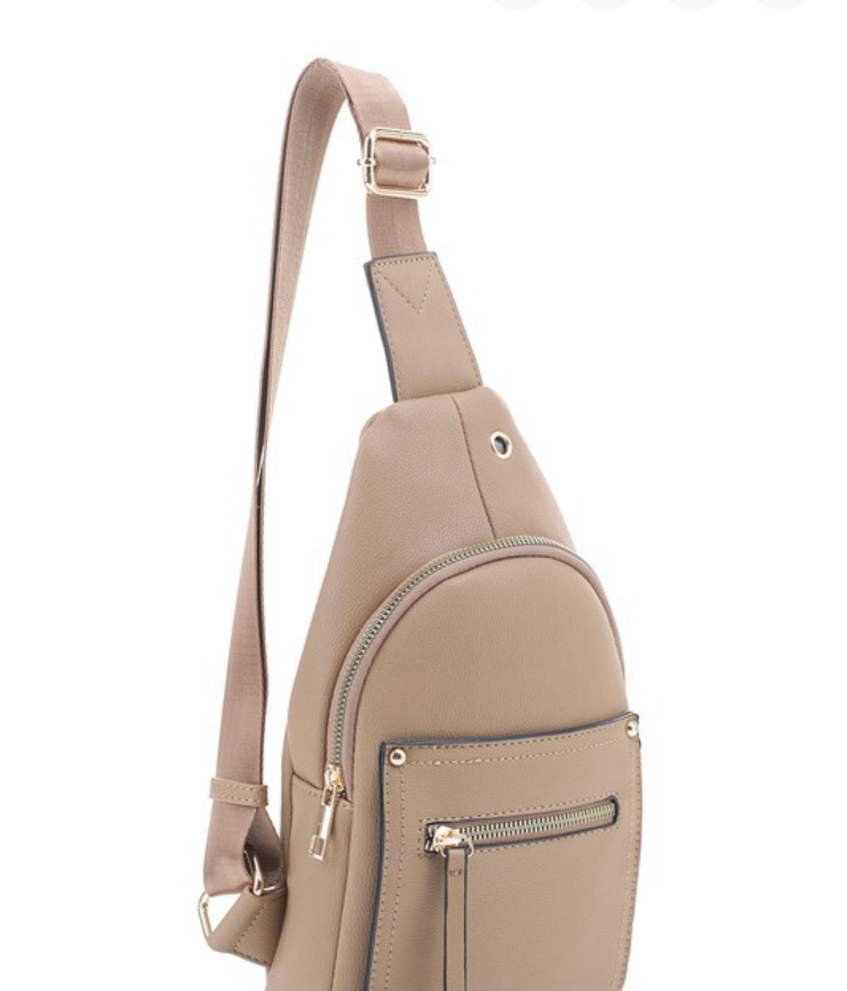 Smooth Zipper Crossbody